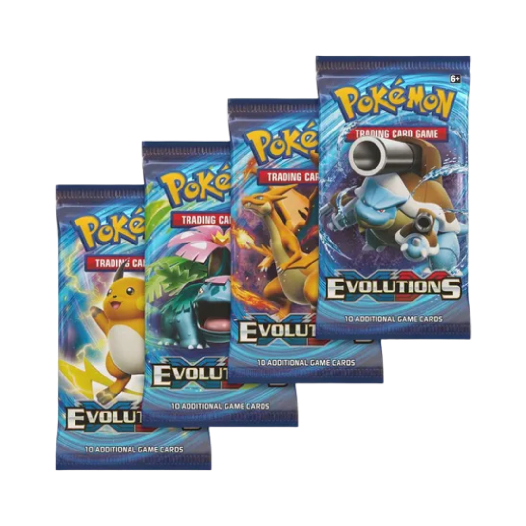 Evolutions Booster Pack Art Bundle [Set of 4]