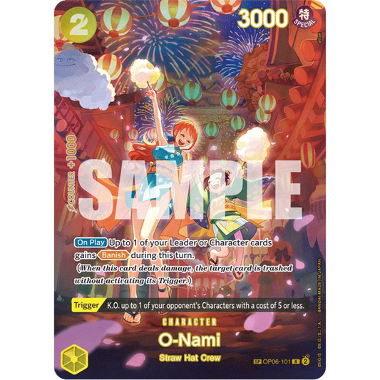 O-Nami (SP) (OP06-101) - 500 Years in the Future Foil