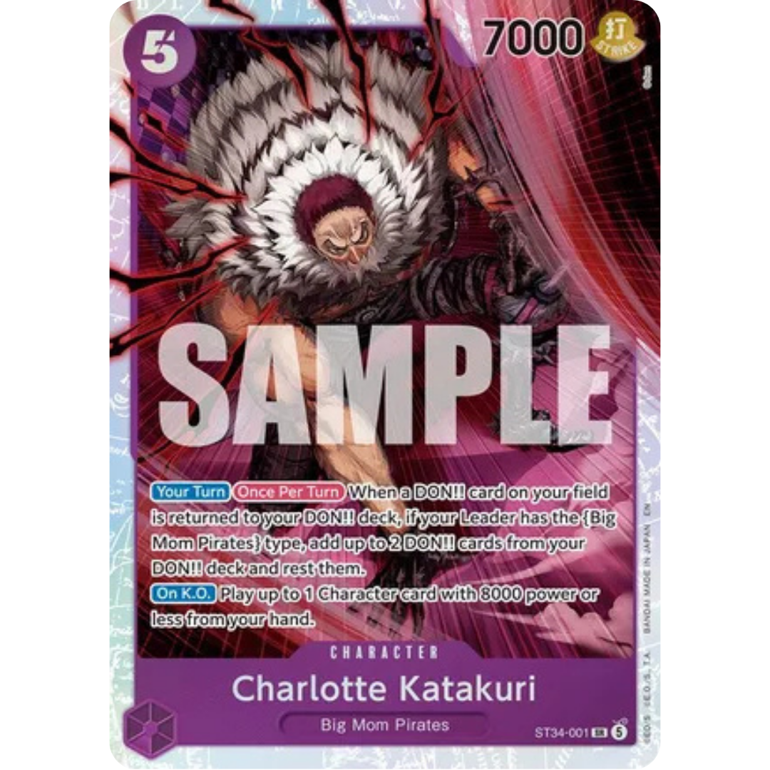 Charlotte Katakuri (ST34-001) (ST34-001) - Starter Deck 34: PURPLE Charlotte Katakuri Foil