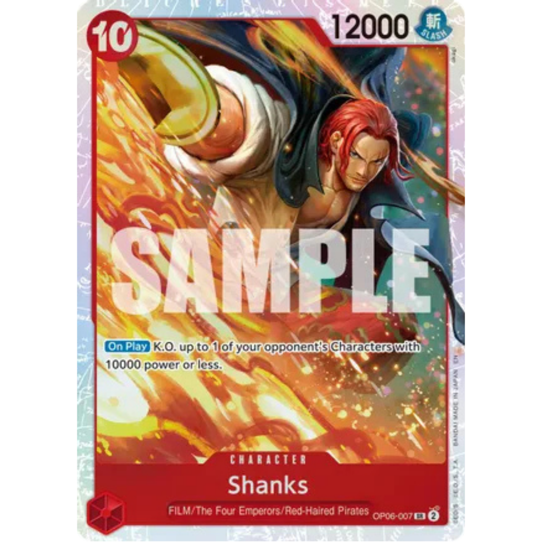 Shanks (Reprint) (OP06-007) - Premium Booster -The Best- Vol. 2 Foil