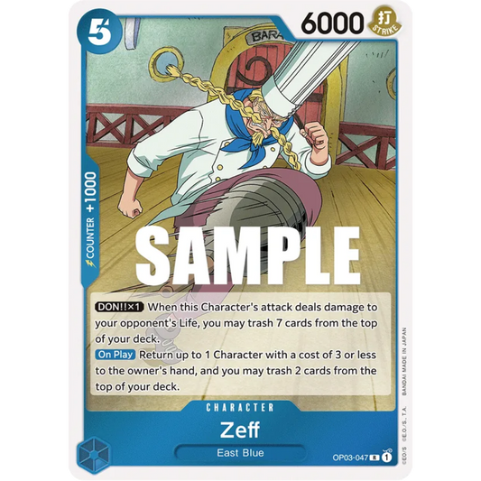 Zeff (OP03-047) - Pillars of Strength Foil