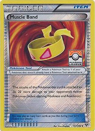 Muscle Band 121/146  - Reverse Holofoil League & Championship Cards - Promo
