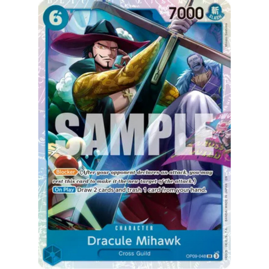 Dracule Mihawk - OP09-048 (Reprint) (OP09-048) - Premium Booster -The Best- Vol. 2 Foil