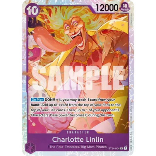 Charlotte Linlin (ST34-004) - Starter Deck 34: PURPLE Charlotte Katakuri Foil