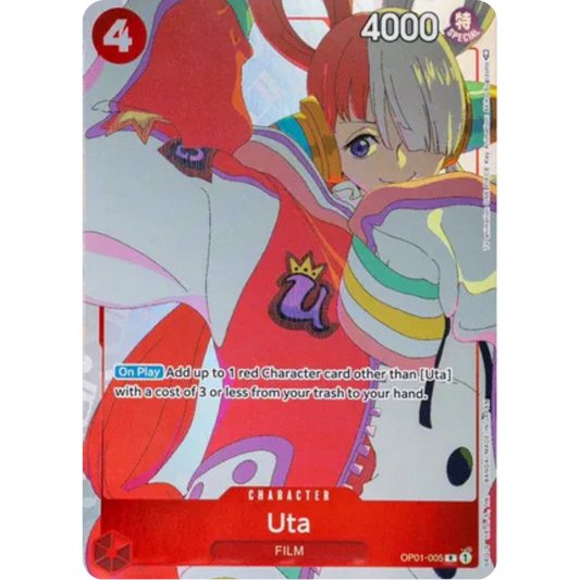 Uta (Gift Collection 2023) (OP01-005) - One Piece Promotion Cards Foil