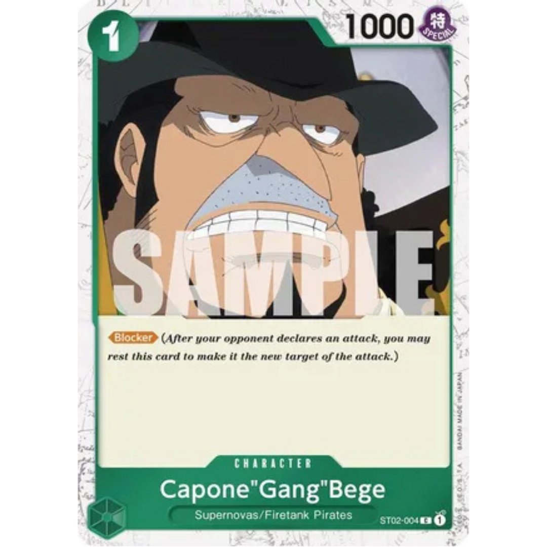 Capone"Gang"Bege (ST02-004) (Jolly Roger Foil) (ST02-004) - Premium Booster -The Best- Foil