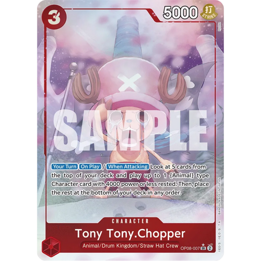 Tony Tony.Chopper (0070) (Parallel) (OP08-007) - Two Legends Foil