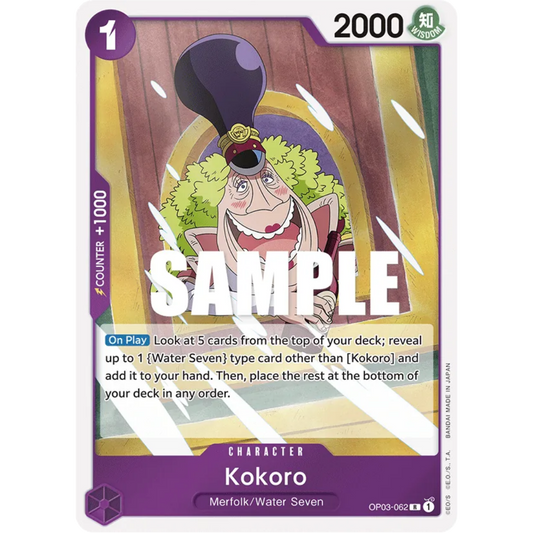 Kokoro (OP03-062) - Pillars of Strength Foil