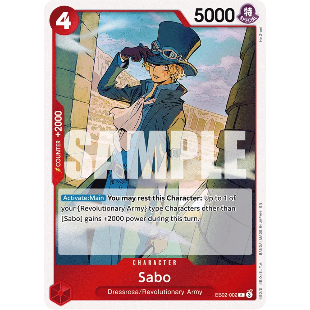 Sabo (EB02-002) - Extra Booster: Anime 25th Collection Foil