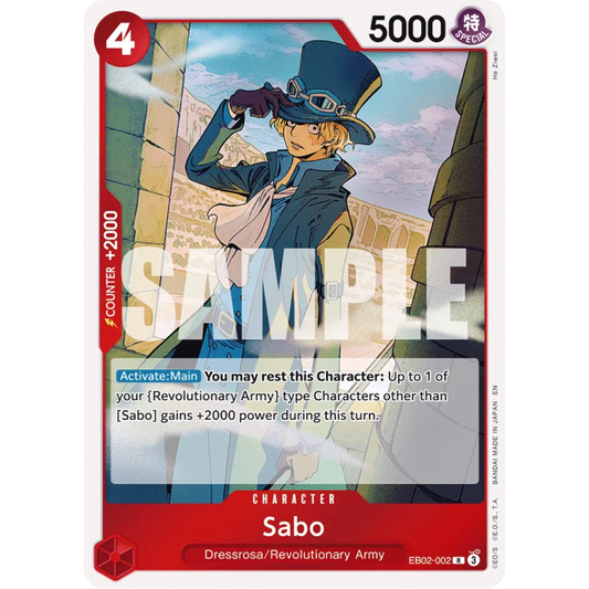 Sabo (EB02-002) - Extra Booster: Anime 25th Collection Foil
