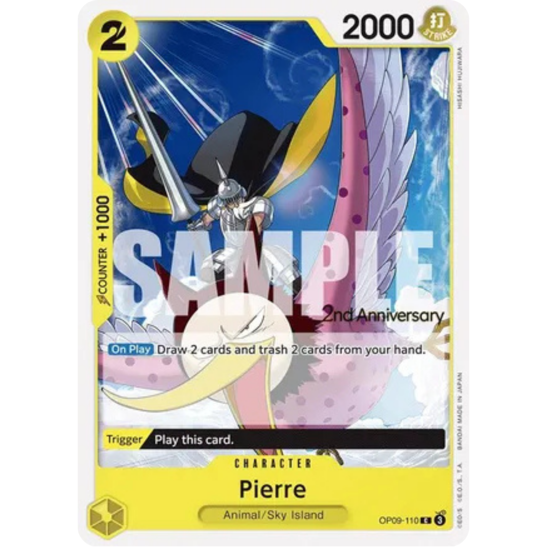 Pierre (OP09-110) - Emperors in the New World: 2nd Anniversary Tournament Cards