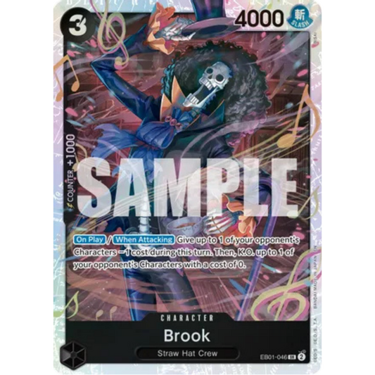 Brook - EB01-046 (Reprint) (EB01-046) - Premium Booster -The Best- Vol. 2 Foil