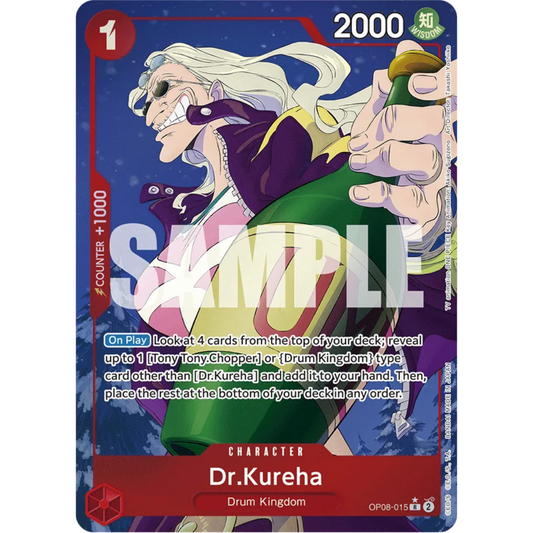 Dr.Kureha (Parallel) (OP08-015) - Two Legends Foil