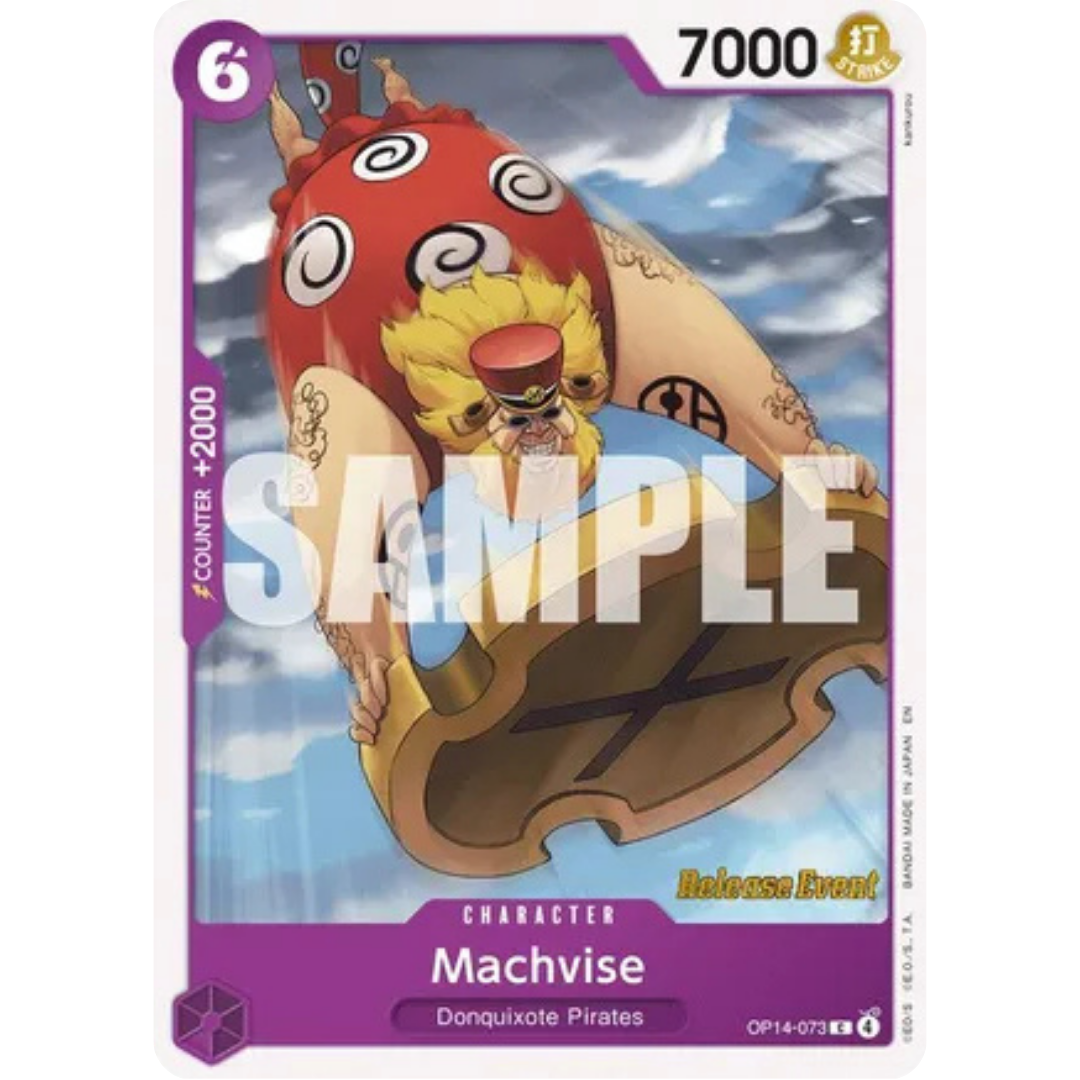 Machvise (OP14-073) - The Azure Sea's Seven Release Event Cards