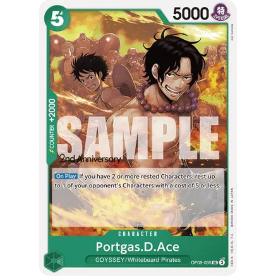 Portgas.D.Ace (OP09-035) - Emperors in the New World: 2nd Anniversary Tournament Cards