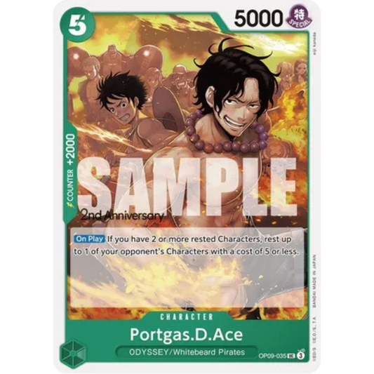 Portgas.D.Ace (OP09-035) - Emperors in the New World: 2nd Anniversary Tournament Cards