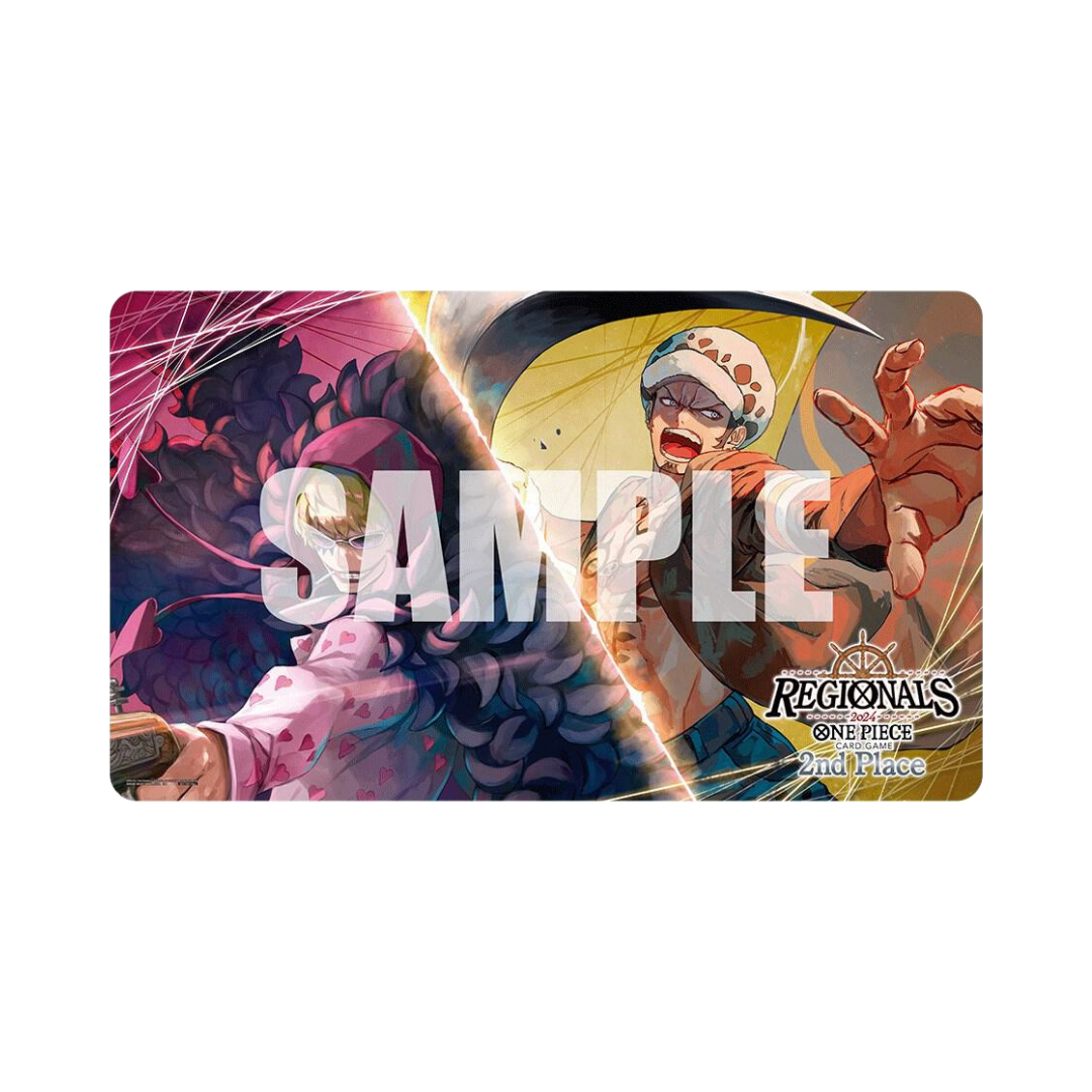 One Piece Official Playmat - Law & Rosinante (Regionals 2024 2nd Place)