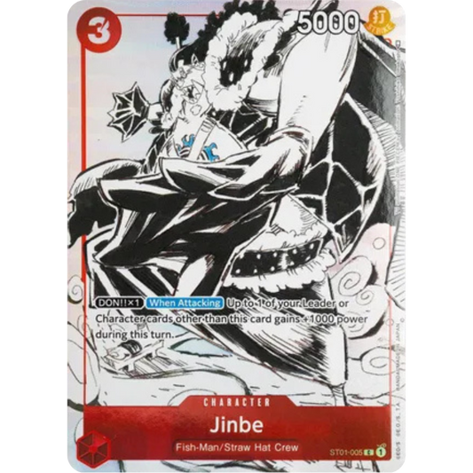 Jinbe (Gift Collection 2023) (ST01-005) - One Piece Promotion Cards Foil