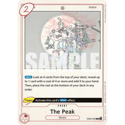 The Peak (EB02-008) - Extra Booster: Anime 25th Collection Foil