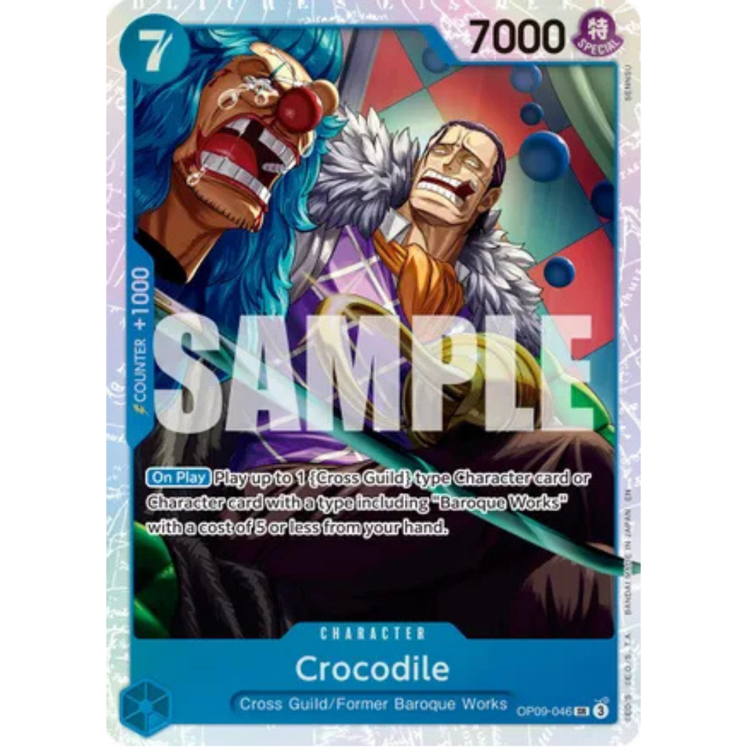 Crocodile - OP09-046 (Reprint) (OP09-046) - Premium Booster -The Best- Vol. 2 Foil