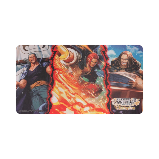 One Piece Official Playmat - Red Haired Pirates (Treasure Cup Champion)