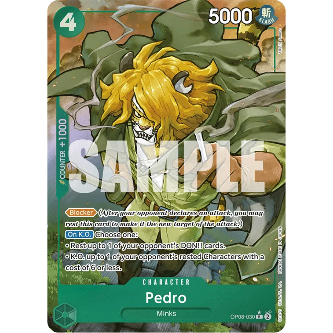 Pedro (Parallel) (OP08-030) - Two Legends Foil
