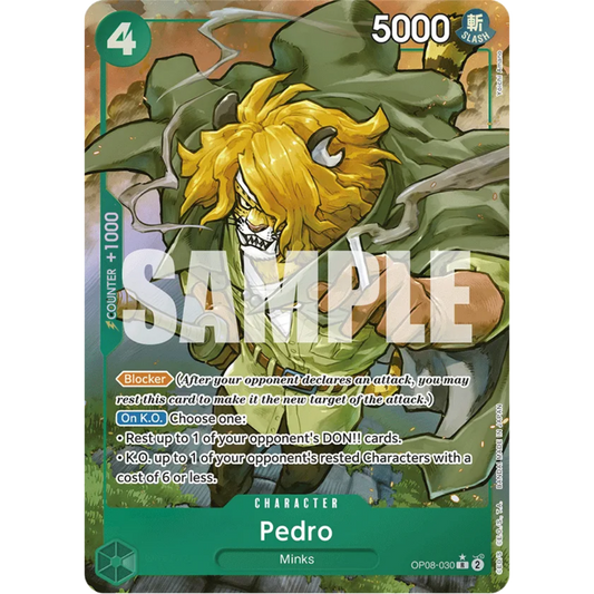 Pedro (Parallel) (OP08-030) - Two Legends Foil