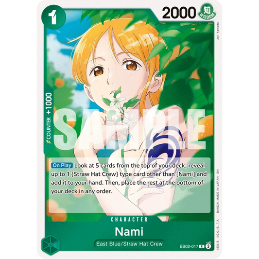 Nami (EB02-017) - Extra Booster: Anime 25th Collection Foil