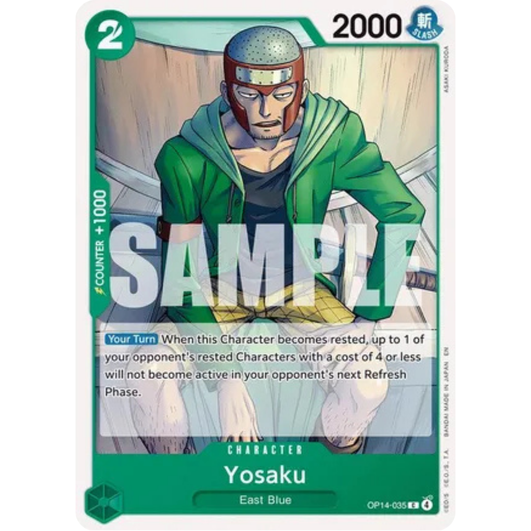 Yosaku (OP14-035) - The Azure Sea's Seven