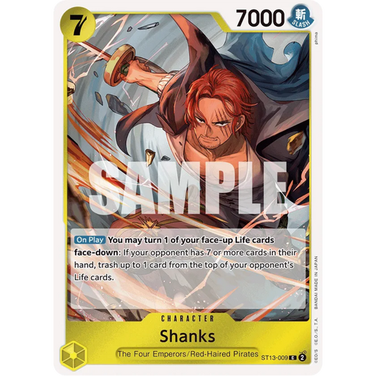 Shanks (ST13-009) - Ultra Deck: The Three Brothers Foil