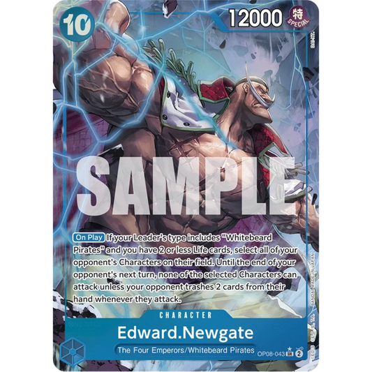Edward.Newgate (Parallel) (OP08-043) - Two Legends Foil