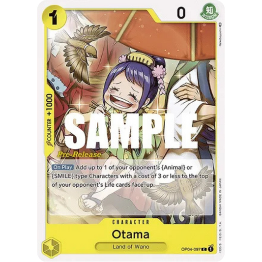 Otama (OP04-097) - Kingdoms of Intrigue Pre-Release Cards