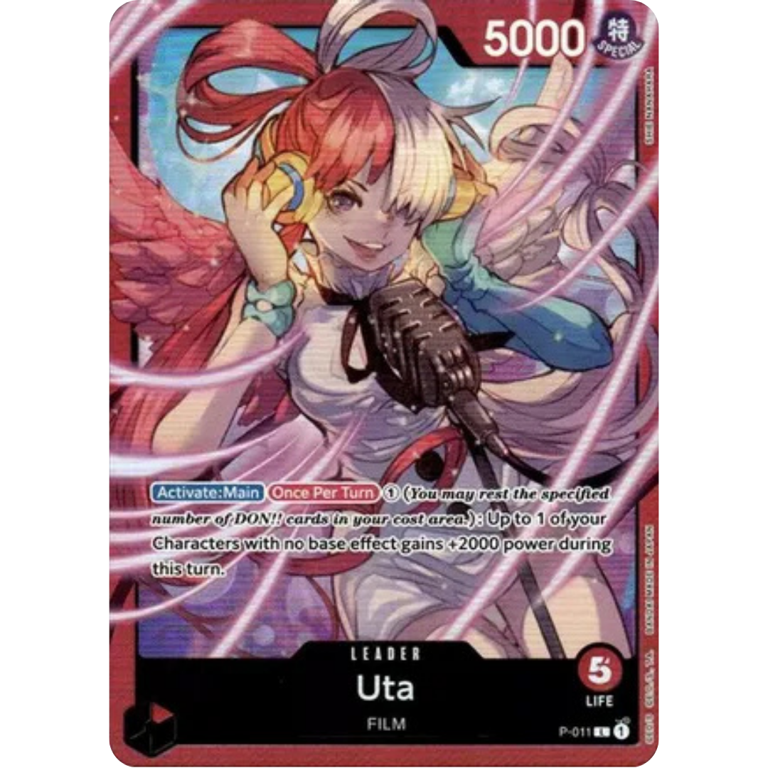 Uta - P-011 (Premium Card Collection -Uta-) (P-011) - One Piece Promotion Cards Foil