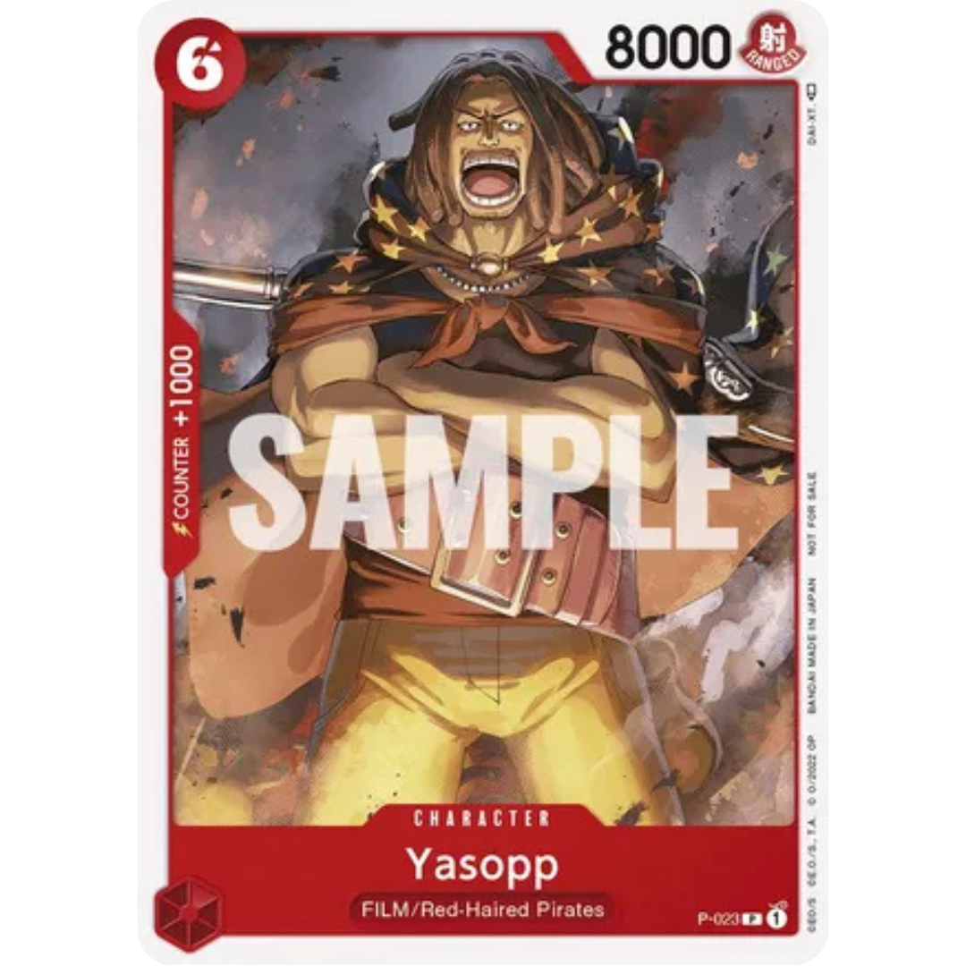 Yasopp (One Piece Film Red) (P-023) - One Piece Promotion Cards