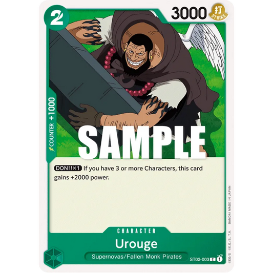 Urouge (ST02-003) - Starter Deck 2: Worst Generation