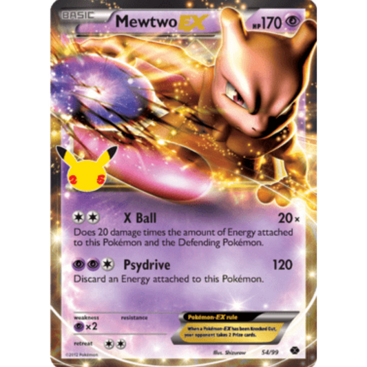 Mewtwo EX 054/99  - Holofoil Celebrations Classic Collection - Classic Collection