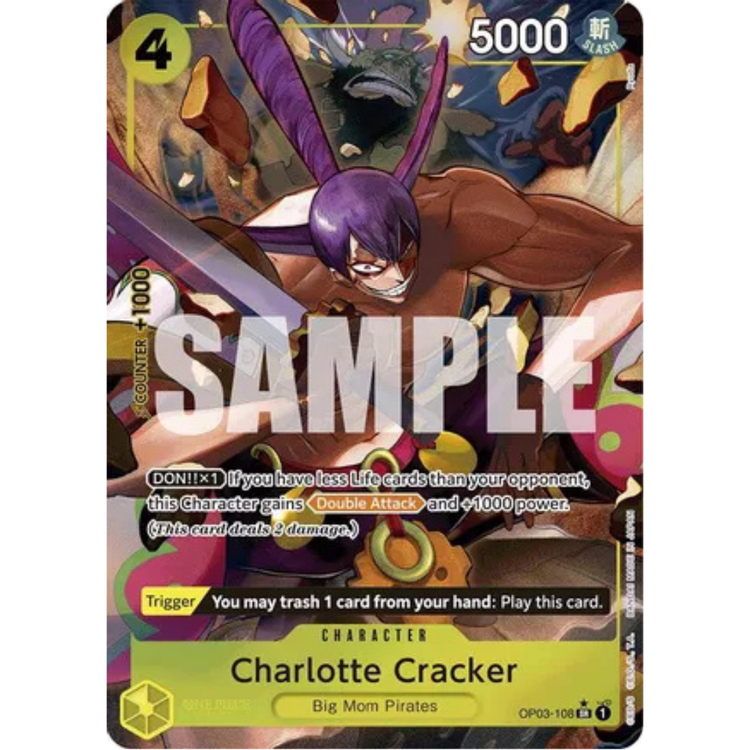 Charlotte Cracker (Alternate Art) (OP03-108) - Premium Booster -The Best- Foil