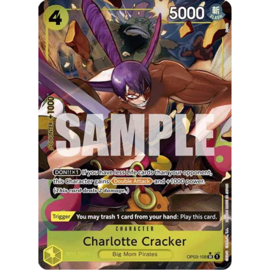 Charlotte Cracker (Alternate Art) (OP03-108) - Premium Booster -The Best- Foil