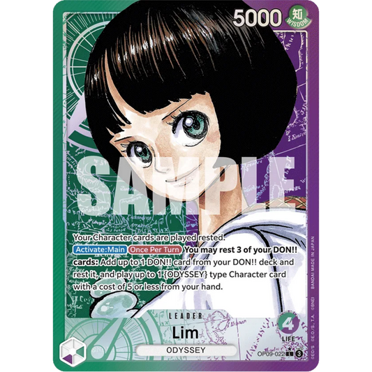 Lim (022) (Parallel) (OP09-022) - Emperors in the New World Foil