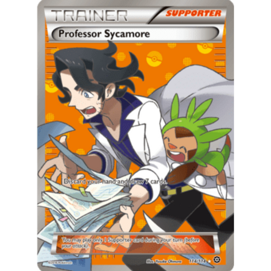 Professor Sycamore 114/114  - Holofoil XY  Steam Siege - Ultra Rare