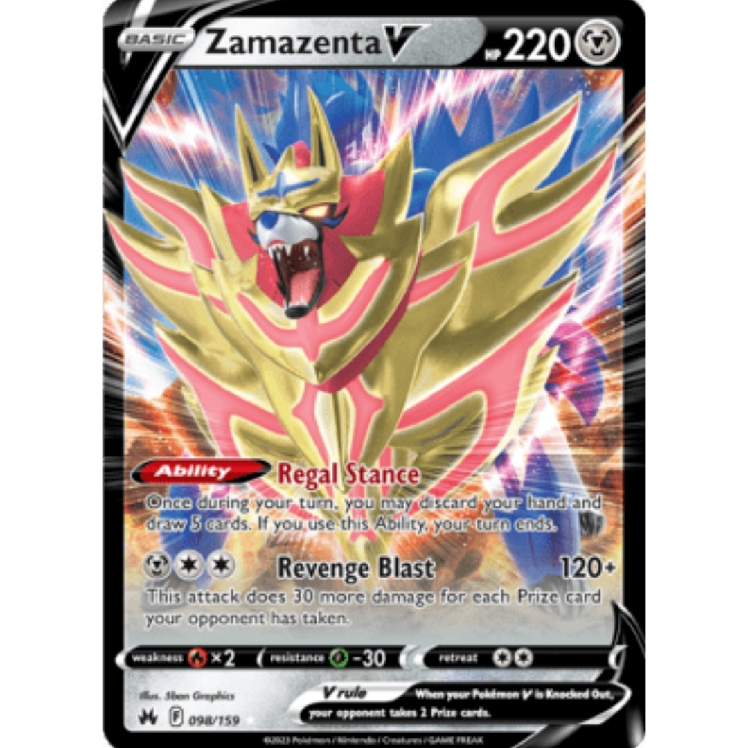 Zamazenta V (098/159) [Sword & Shield: Crown Zenith]