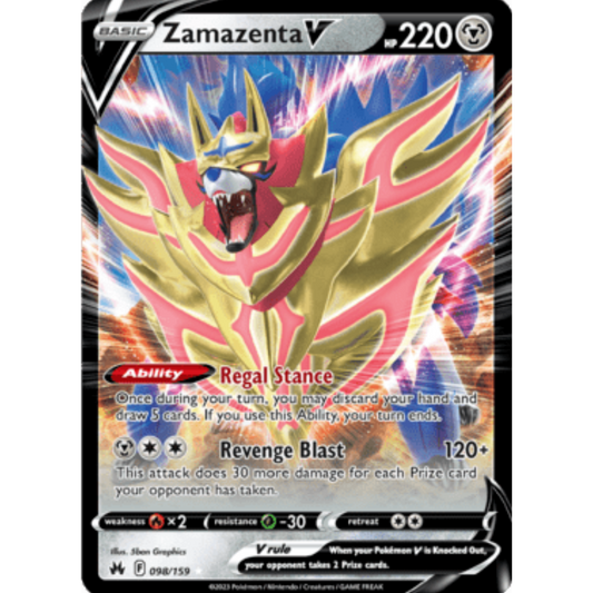 Zamazenta V (098/159) [Sword & Shield: Crown Zenith]