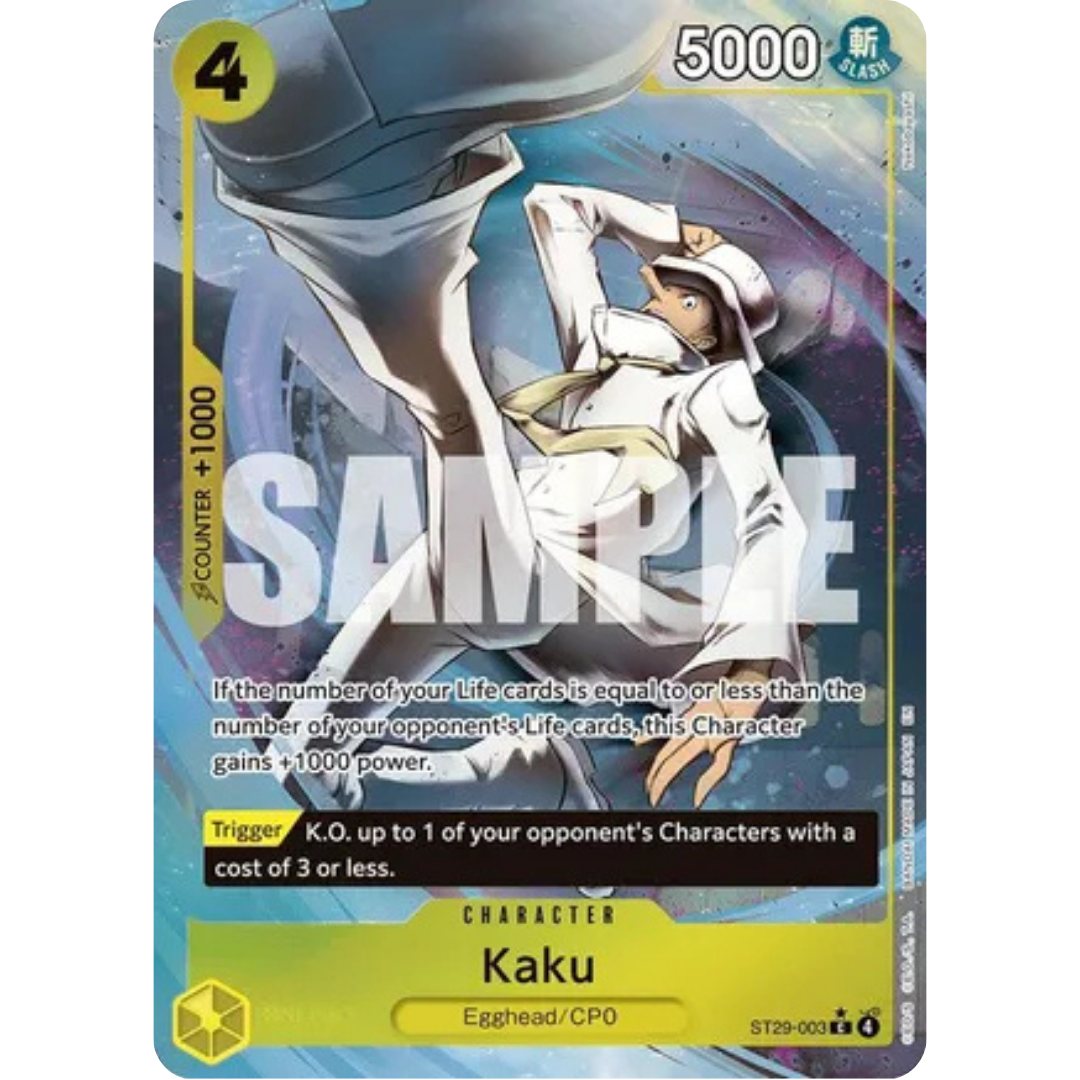 Kaku (Full Art) (ST29-003) - Starter Deck 29: Egghead Foil