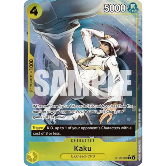 Kaku (Full Art) (ST29-003) - Starter Deck 29: Egghead Foil