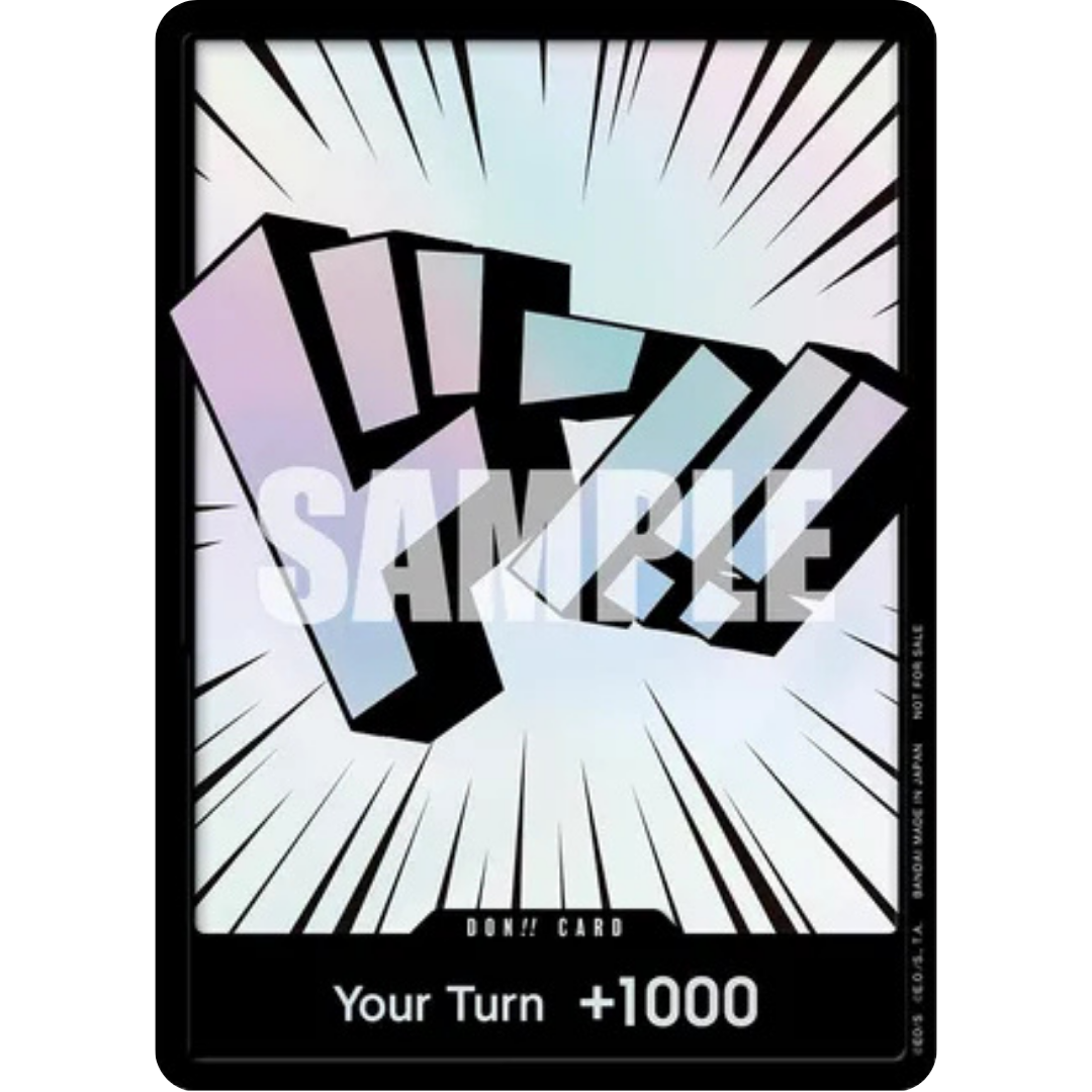 DON!! Card (3D Text) - One Piece Promotion Cards Foil