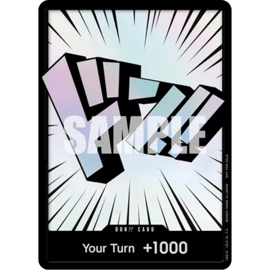 DON!! Card (3D Text) - One Piece Promotion Cards Foil