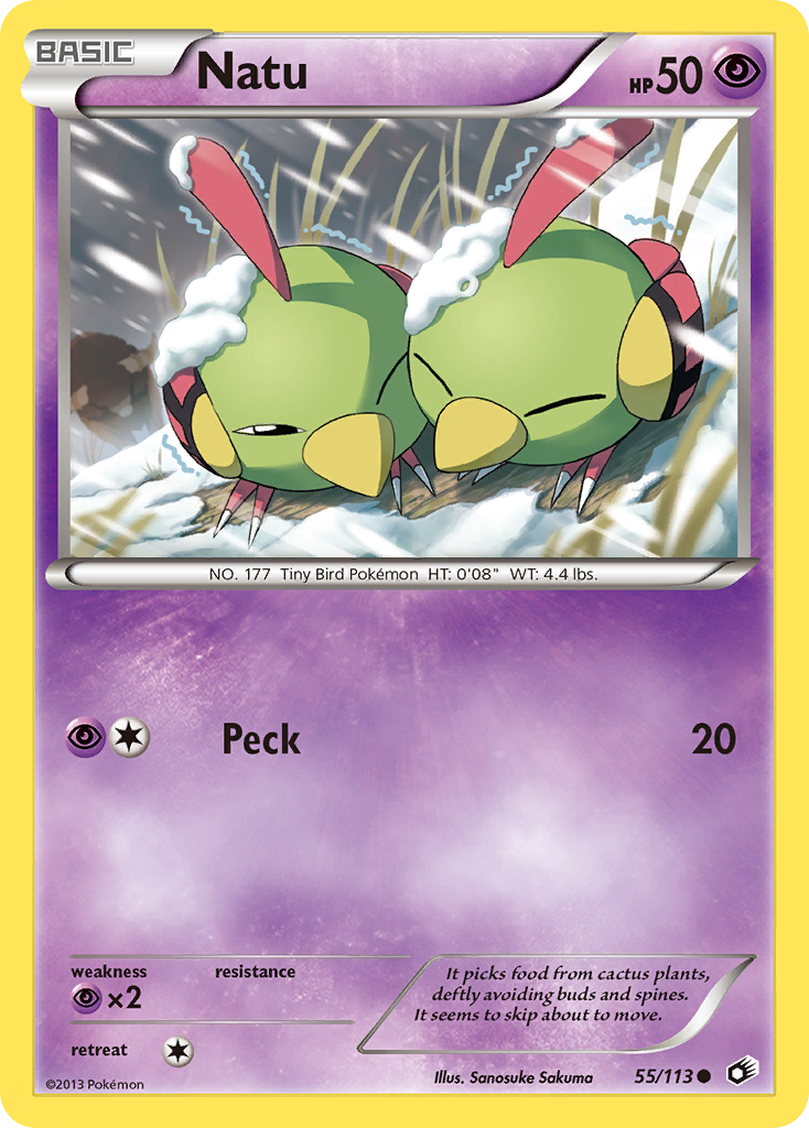 Natu 055  Legendary Treasures - Common