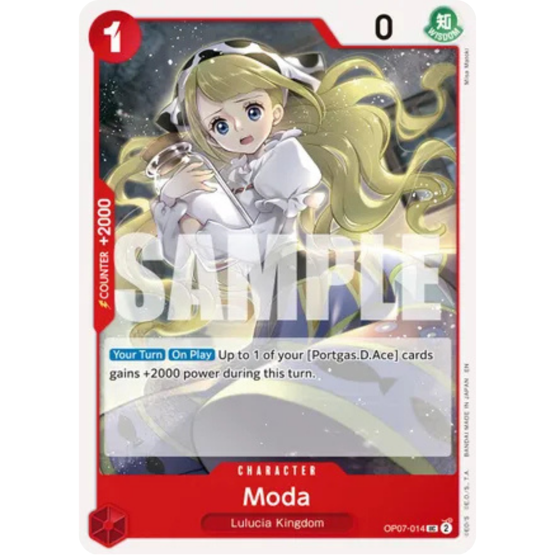 Moda (Reprint) (OP07-014) - Premium Booster -The Best- Vol. 2