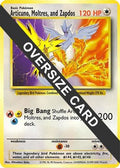 Articuno, Moltres, and Zapdos (Warner Bros. Promo)  Jumbo Cards - Promo