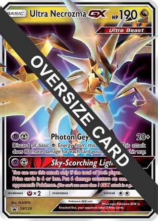 Ultra Necrozma GX - SM126  - Holofoil Jumbo Cards - Promo